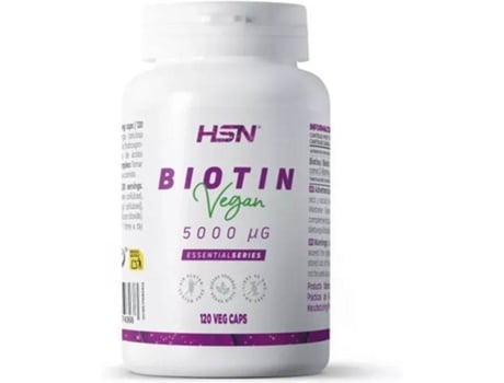 Complemento Alimentar HSN Biotina (120 veg caps)