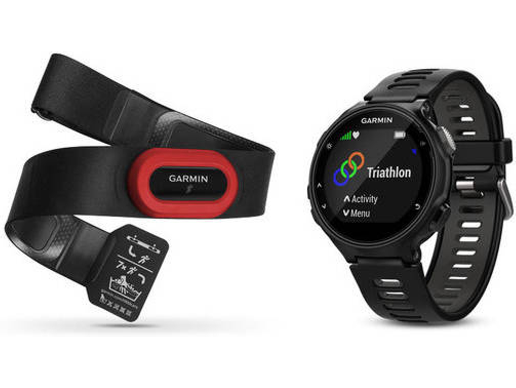 Reloj deportivo GARMIN Forerunner 735XT (Bluetooth - Negro)