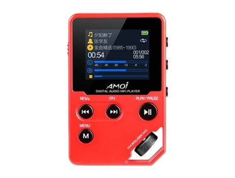 Lector Mp3 Amoi C10 Hifi SLOWMOOSE(Dsd128-Red 8Gb Atualizado)