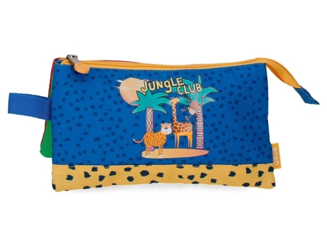 Estuche ENSO Jungle Club (Multicor - 12 x 22 x 5 cm)