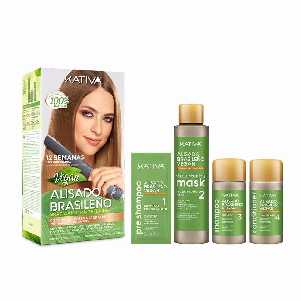 Coffret de Cabelo KATIVA Kativa Alisado 5ml