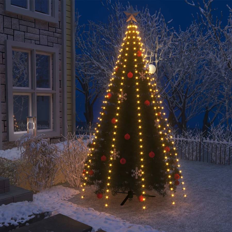 Luces Árbol de Navidad VIDAXL 300 Luces LED (PVC - 300 cm)