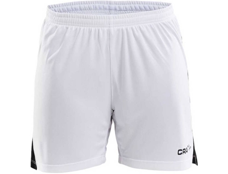 Pantalones para Mujer CRAFT Progress Contrast Blanco para Fútbol (S)