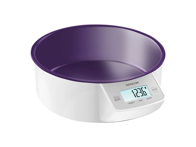 Báscula de Cocina SENCOR SKS 4004 (Capacidad: 5 kg - Precisión: 1 g)