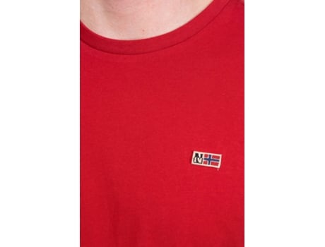 Camiseta de Hombre NAPAPIJRI Rojo (S)