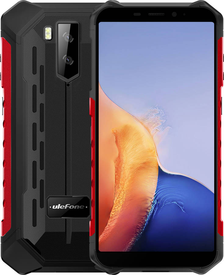 Smartphone ULEFONE Armor X9 Pro (5,5'' - 4GB - 64 GB - Rojo)