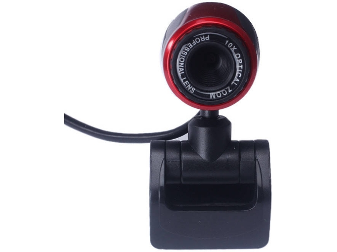 Webcam HDTOSNER A7190 (Full HD - Negro)