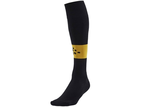 Calcetines para Hombre CRAFT Squad Contrast Negro para Fútbol (EU 34 - 36)