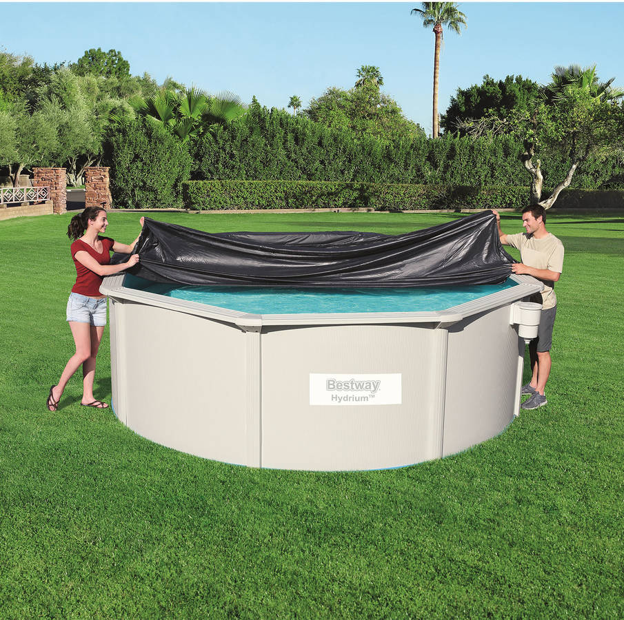 Cubierta para Piscina BESTWAY Negro (360cm)