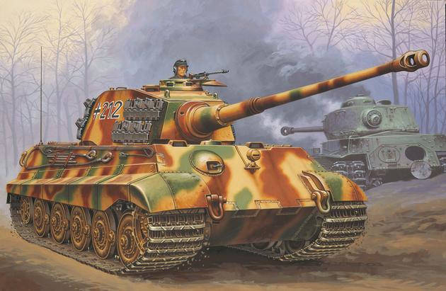 Revell Tiger Ii ausf. b maqueta kit de escala 172 multicolor 03129 3129