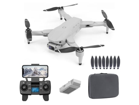 Dron LKC L900 Pro con 2 cámaras 1.2km Alcance 4K 5G 25MIN Max 7.4V 2200mAh - Gris