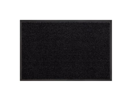 Alfombra de entrada Ingresso - 90x150 cm - Negro HAMAT