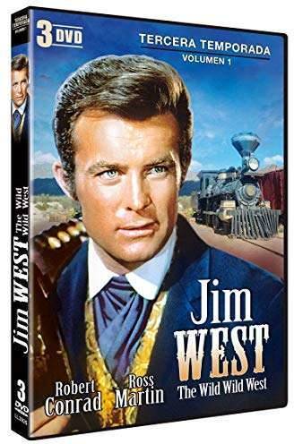 DVD Jim West - The Wild Wild West - 3ª Temporada Parte 1