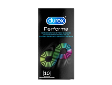 Preservativos Performa de Durex 10 preservativos DUREX