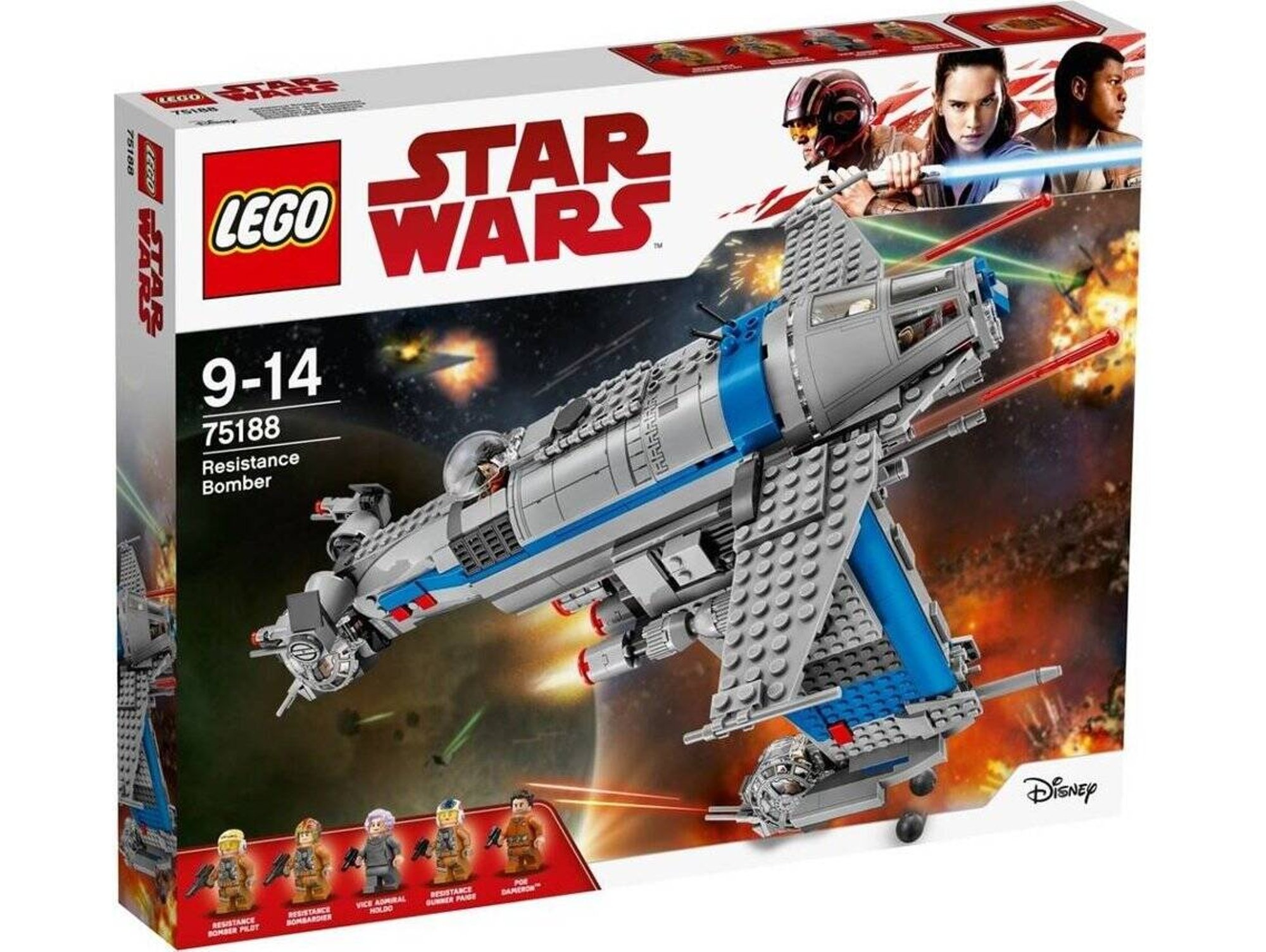 LEGO Star Wars Bombardero de Resistencia Edad M nima 10 780