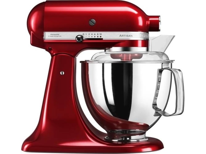 Amasadora con Bol KITCHENAID Artisan 5KSM175PSECA (4 accesorios - 300 W - Bol: 4.8 L)