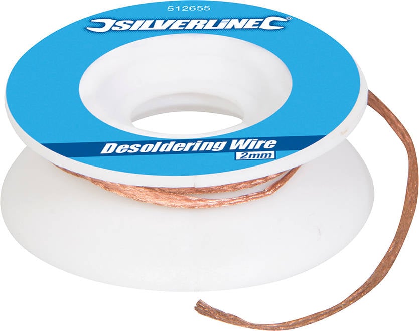 Silverline 512655 Malla para desoldadura 2