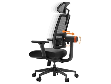 Silla Ergonómica NEWTRAL MAGICH002 Respaldo Autosiguiente Reposabrazos 4D Reclinable 3 Posiciones para Bloquear