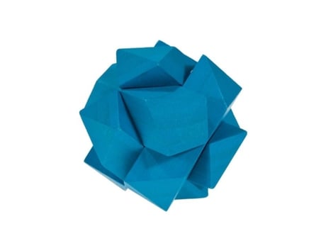 Puzzle FRIDOLIN (Madera - Azul - 9 x 9 x 9 cm)