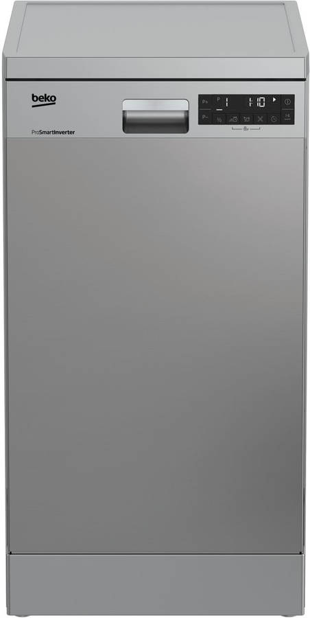 Lavavajillas BEKO DFS28021X (10 Cubiertos - 44.8 cm - Inox)