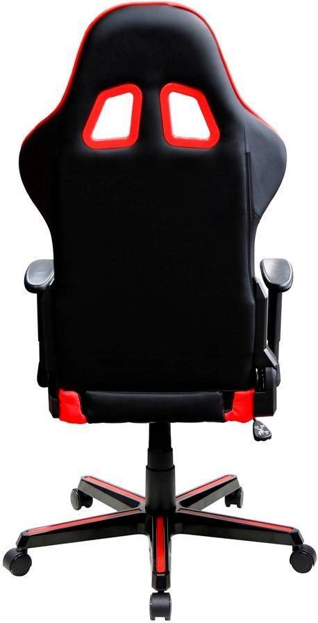 Silla Gaming DXRACER Formula (Hasta 90.7 kg - Elevador a Gas Clase 4 - Negro y Rojo)