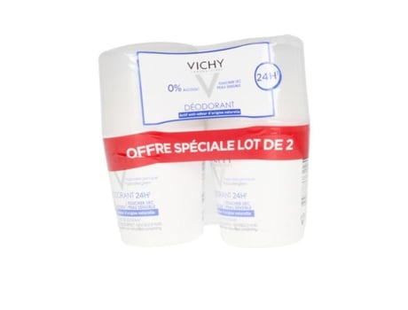 Desodorante Roll-On 24H Vichy 35779 40 Ml X 2