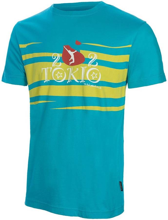 Camiseta para Hombre TRANGOWORLD Tokio Azul para Montaña (S)