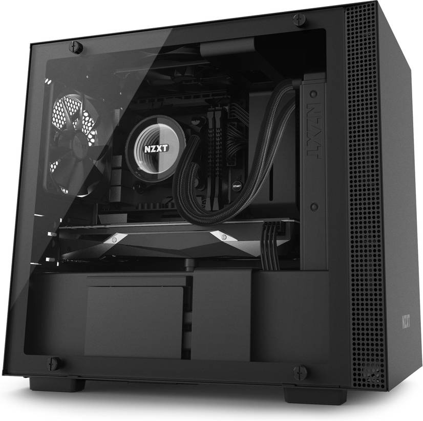 Caja PC NZXT H200i (Mini ITX Tower - Negro)