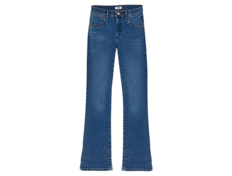 Calça WRANGLER Jeans Bootcut Azul 27 / 30 Mulher