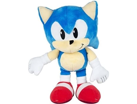 Peluche SEGA Sonic Clásico 25ª Aniversário (Edad Minima: 4 años - 14x14x30.5 cm)