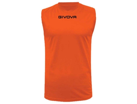 Camiseta de Hombre para Fútbol GIVOVA Poliéster Naranja (S)