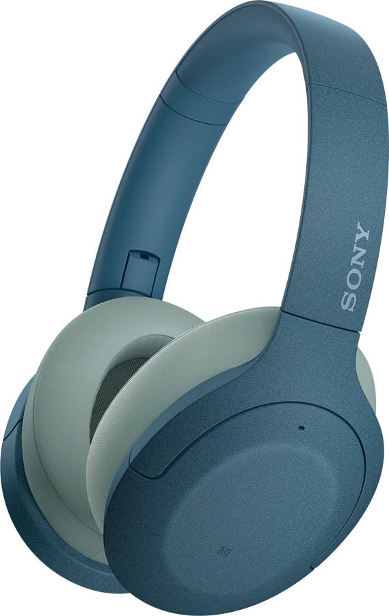 Auriculares Bluetooth SONY Wh-H910Nl (Over Ear - Micrófono - Noise Cancelling - Azul)