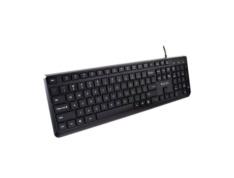 Teclado y Ratón V7 KU350US (Negro - Qwerty US)