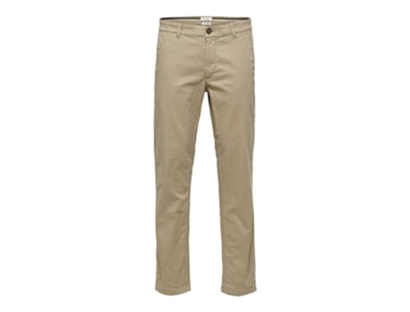 Selected Pantalones Straight Flex New Paris