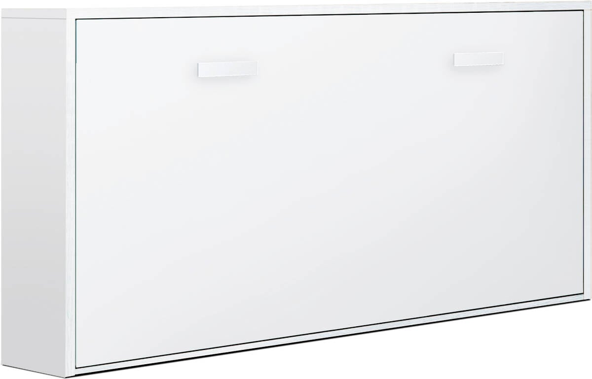 Cama Abatible VENPRODIN Blanco Capuchino (Melamina - Compatible con  Colchón: 90x190 cm)