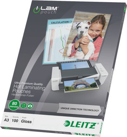 Fundas de Plastificar LEITZ 74850000 (100 un - A3)