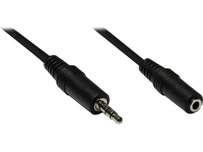 Cable de Audio ALCASA (2 m - Negro)