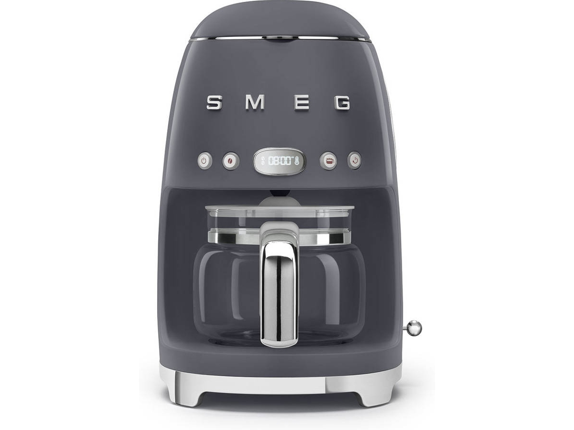 Smeg Cafetera de goteo 10 tazas Gris