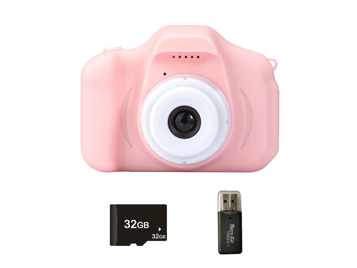 Cámara Digital Full Hd Niños Niñas + Memoria Micro Sd 32gb