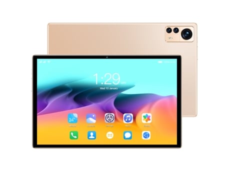 Tablet TECHNOLOGY LIFE X12 (10.1'' - 4 GB RAM - 64 GB - Wi-Fi + 4G - Dorado )