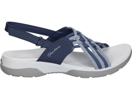 Sandalias de Mujer SKECHERS Tecido Azul (36)