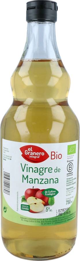 Vinagre Manzana Bio 750 ml de el granero