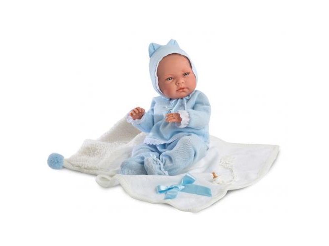 Bebé De Jugar llorens nico con ropa azul 73849 newborn 40