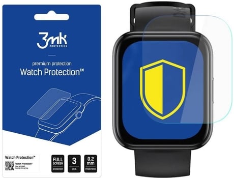 Protector Cristal Templado Realme Watch 2 Pro 3MK Flexible