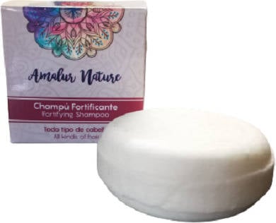 Champú Sólido AMALUR NATURE fortificante con aceite de rícino (100 gr)