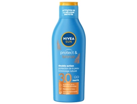 NIVEA Sun Protect & Bronze Double Action Lait Spf30 200 Ml