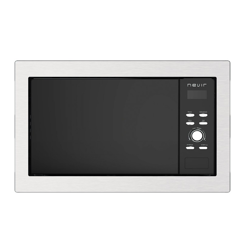 Microondas Integrable NEVIR NVR-6321MEDGS Inox Negro Digital 21L