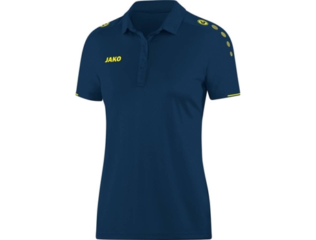 Polo para Mujer JAKO Classico Azul, Amarillo para Multideportes (34)