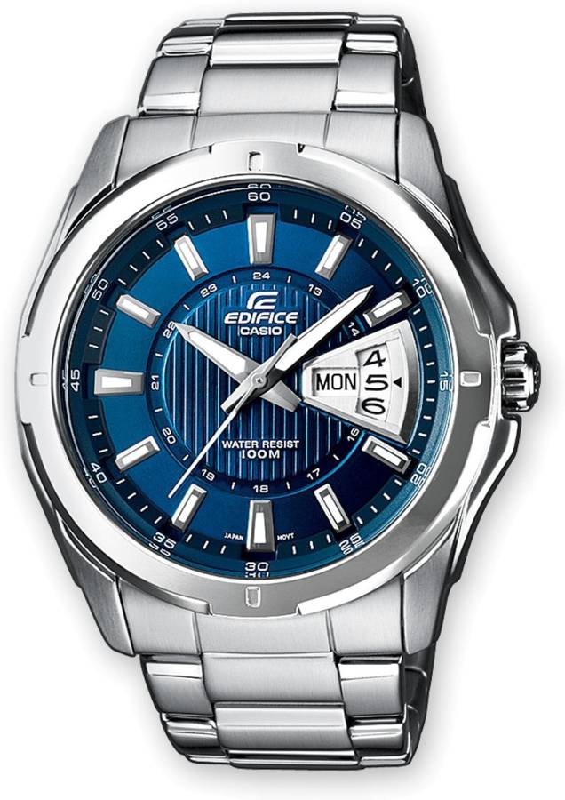 Reloj CASIO Edifice Hombre (Acero - Plateado)