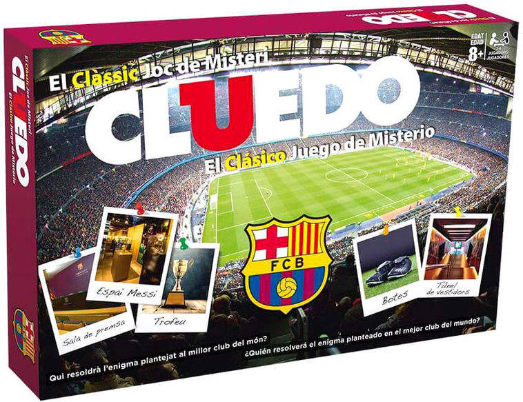 Juego de Mesa ELEVEN FORCE Cluedo FC Barcelona